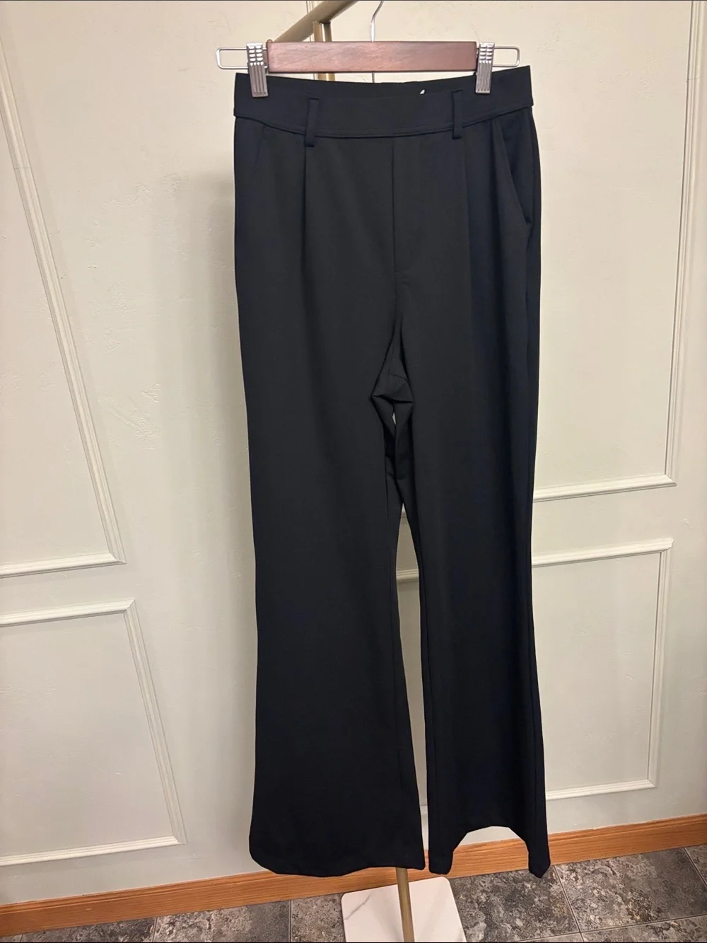 Halara Work Pants Stretchy Black Tall XS Dress Pants MSRP $62